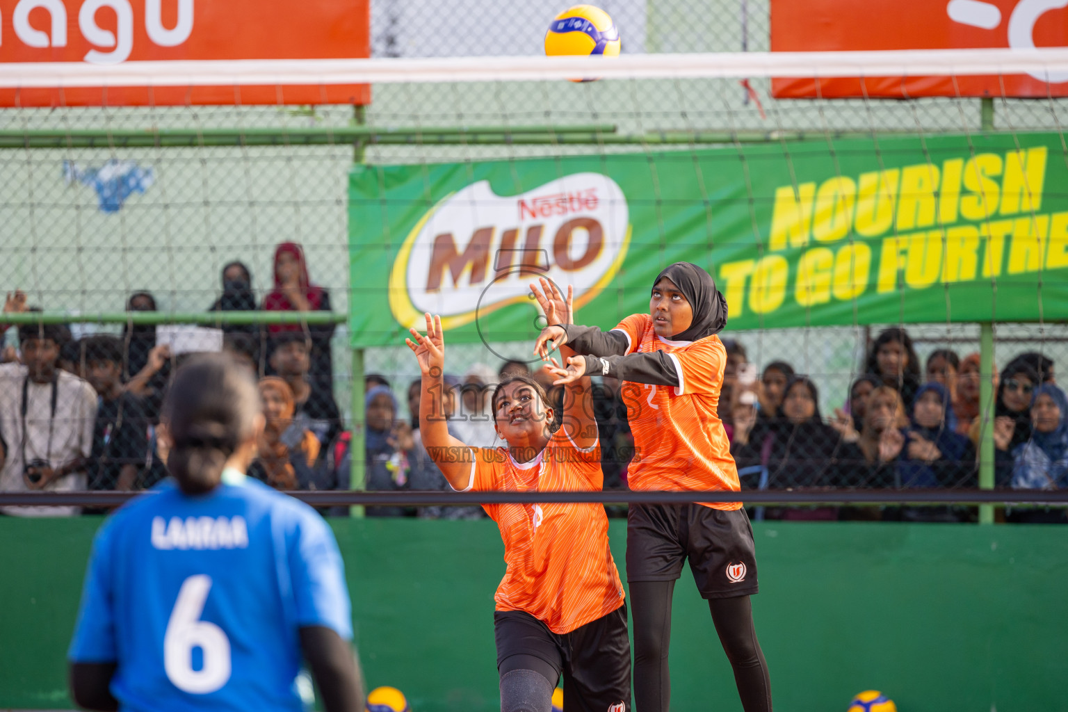 Day 6 of Interschool Volleyball Tournament 2024 was held in Ekuveni Volleyball Court at Male', Maldives on Thursday, 28th November 2024.
Photos: Ismail Thoriq / images.mv