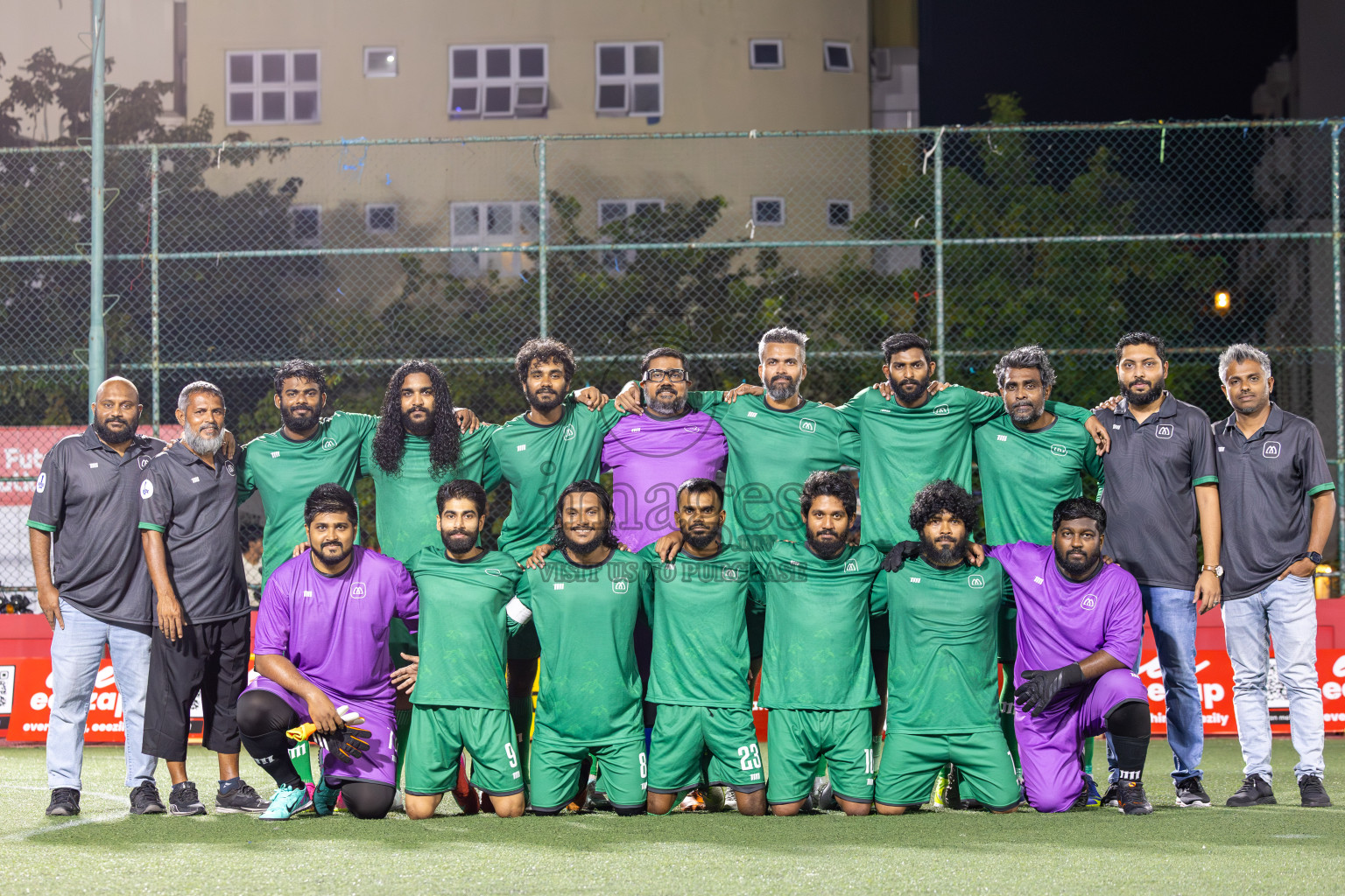 Fenaka vs MIB in Day 6 of Office League 2025 was held on Monday, 21st April 2025 in Hulhumale', Maldives. Photos: Ismail Thoriq / images.mv