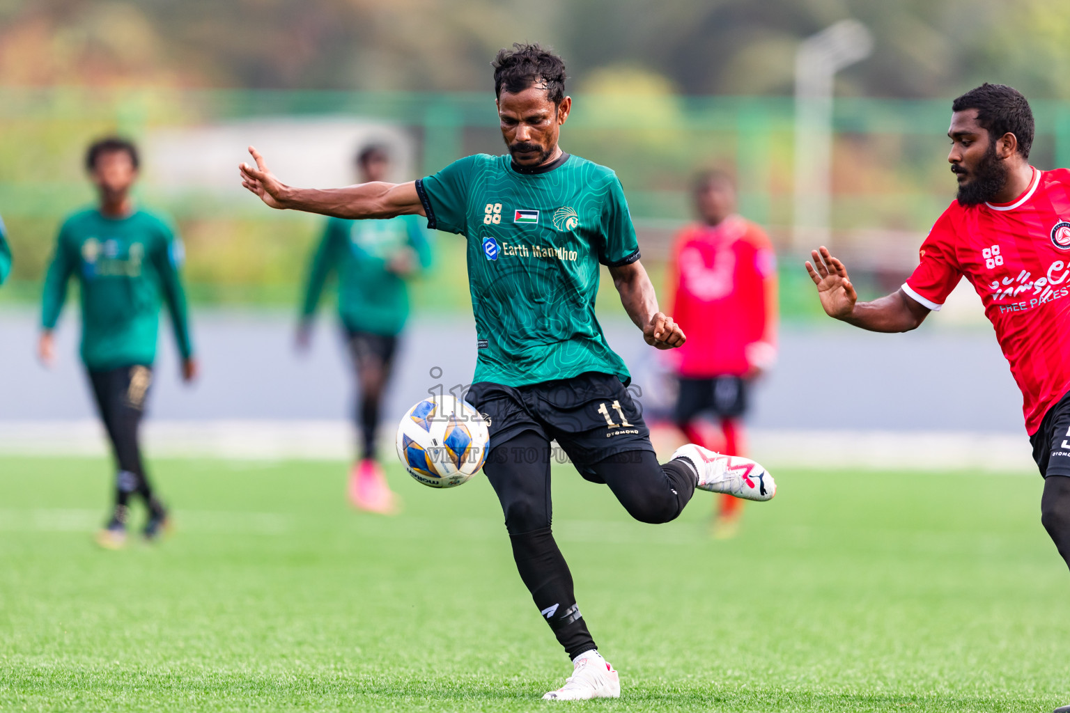 Baburu SC vs Furious SC from Manadhoo Council Cup 2024 in N Manadhoo Maldives on Saturday, 17th February 2023. Photos: Nausham Waheed / images.mv