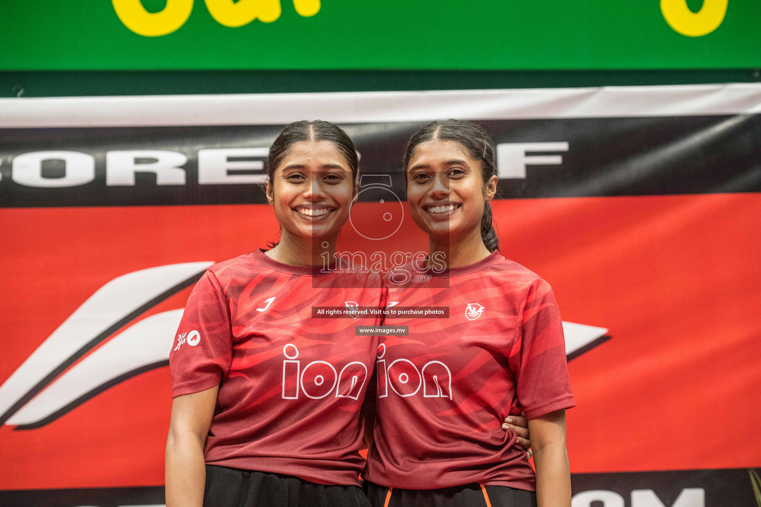 Final of Badminton association mixed group championship 2021 held in Male', Maldives Photos by Nausham Waheed