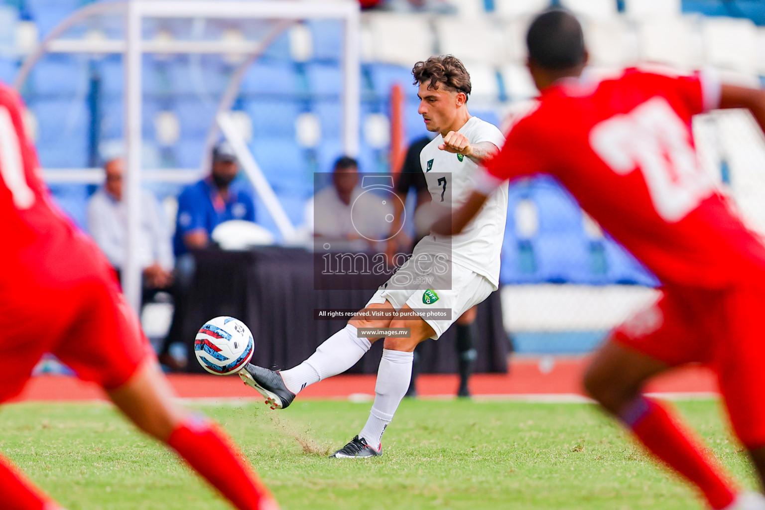 Nepal vs Pakistan in SAFF Championship 2023 held in Sree Kanteerava Stadium, Bengaluru, India, on Tuesday, 27th June 2023. Photos: Nausham Waheed, Hassan Simah / images.mv