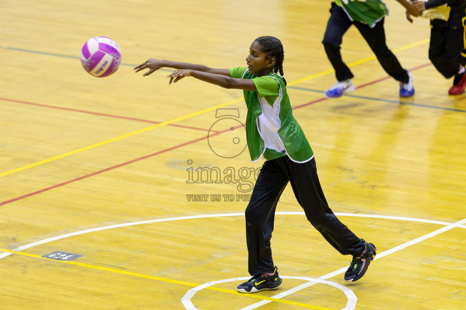 Day 1 of Inter-School Netball Tournament 2025 was held in Social Center Indoor Hall on Saturday, 18th October 2025. Photos: Areef Adam / images.mv