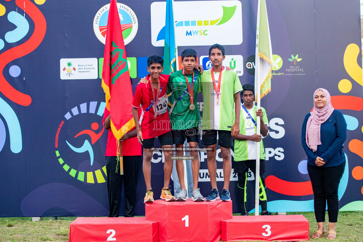 Day four of Inter School Athletics Championship 2023 was held at Hulhumale' Running Track at Hulhumale', Maldives on Wednesday, 17th May 2023. Photos: Shuu and Nausham Waheed / images.mv