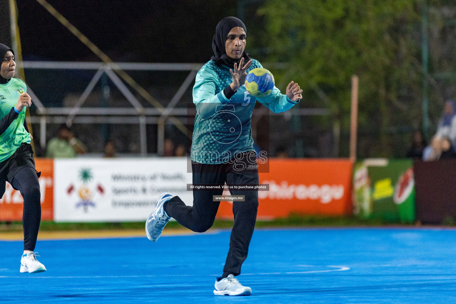 2nd Division Final of 7th Inter-Office/Company Handball Tournament 2023, held in Handball ground, Male', Maldives on Monday, 25th October 2023 Photos: Nausham Waheed/ Images.mv