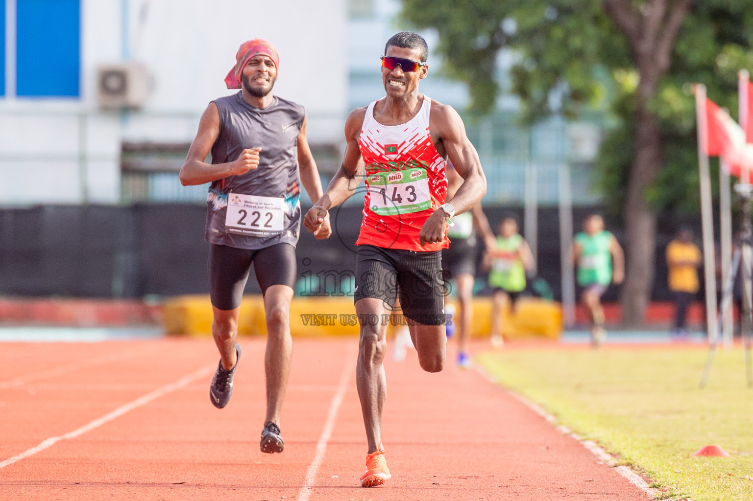 Day 2 of 33rd National Athletics Championship was held in Ekuveni Track at Male', Maldives on Friday, 6th September 2024. Photos: Shuu Abdul Sattar / images.mv