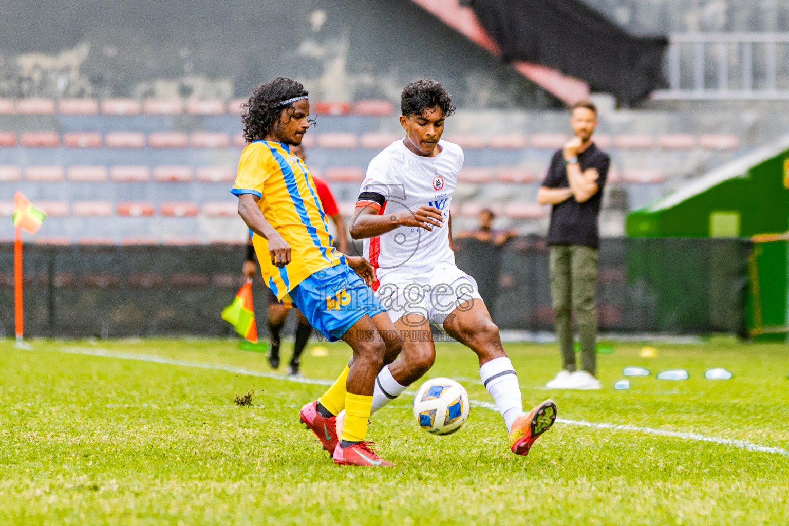 Club Valencia vs Odi Sports Club in Dhivehi Premier League 2025/26 held in National Football Stadium, Male', Maldives on Friday, 26th September 2025. Photos: Areef Adam / Images.mv