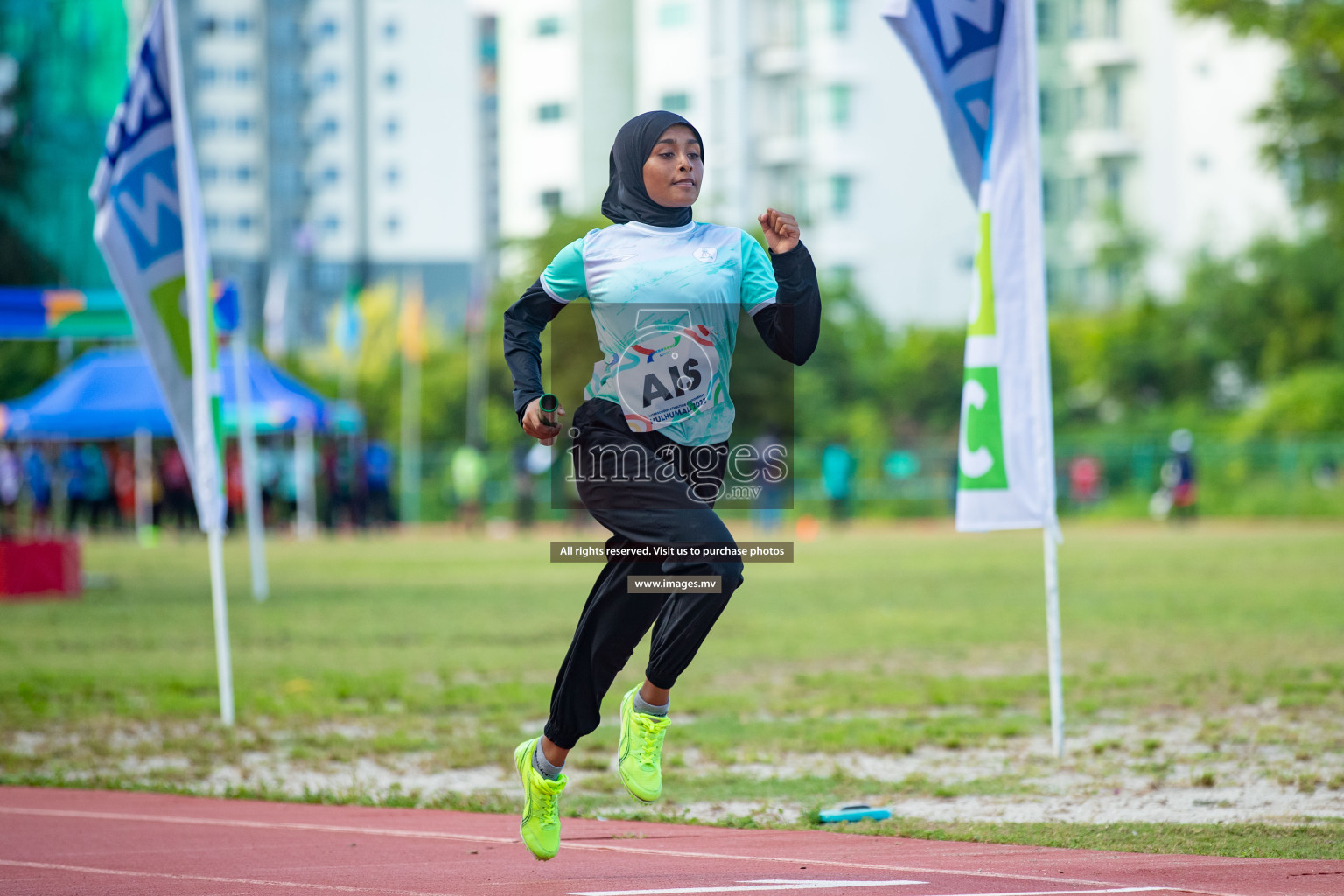 Day five of Inter School Athletics Championship 2023 was held at Hulhumale' Running Track at Hulhumale', Maldives on Wednesday, 18th May 2023. Photos: Nausham Waheed / images.mv