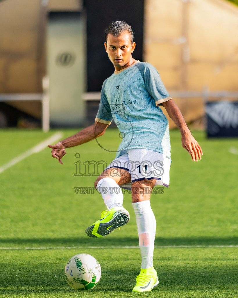 The Ritz Carlton vs Huvafen Fushi in Resort League 2025 (North Male Zone) day 17 was held on Friday, 19th September 2025 in One And Only Reethi Rah Maldives Resort, Photos: Areef Adam / images.mv