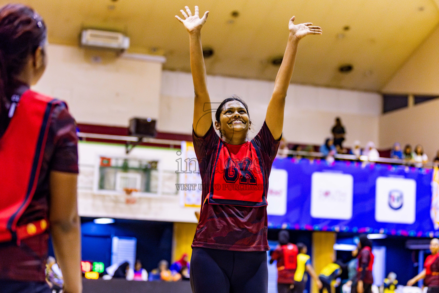 Final of 23rd Netball Association Championship was held in Social Canter at Male', Maldives on Sunday, 5th May 2024. Photos: Nausham Waheed / images.mv