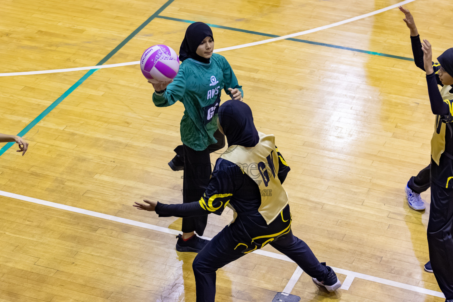 Day 8 of 26th Inter-School Netball Tournament 2025 was held in Social Center Indoor Hall on Sunday, 26th October 2025. Photos: Hassan Simah / images.mv