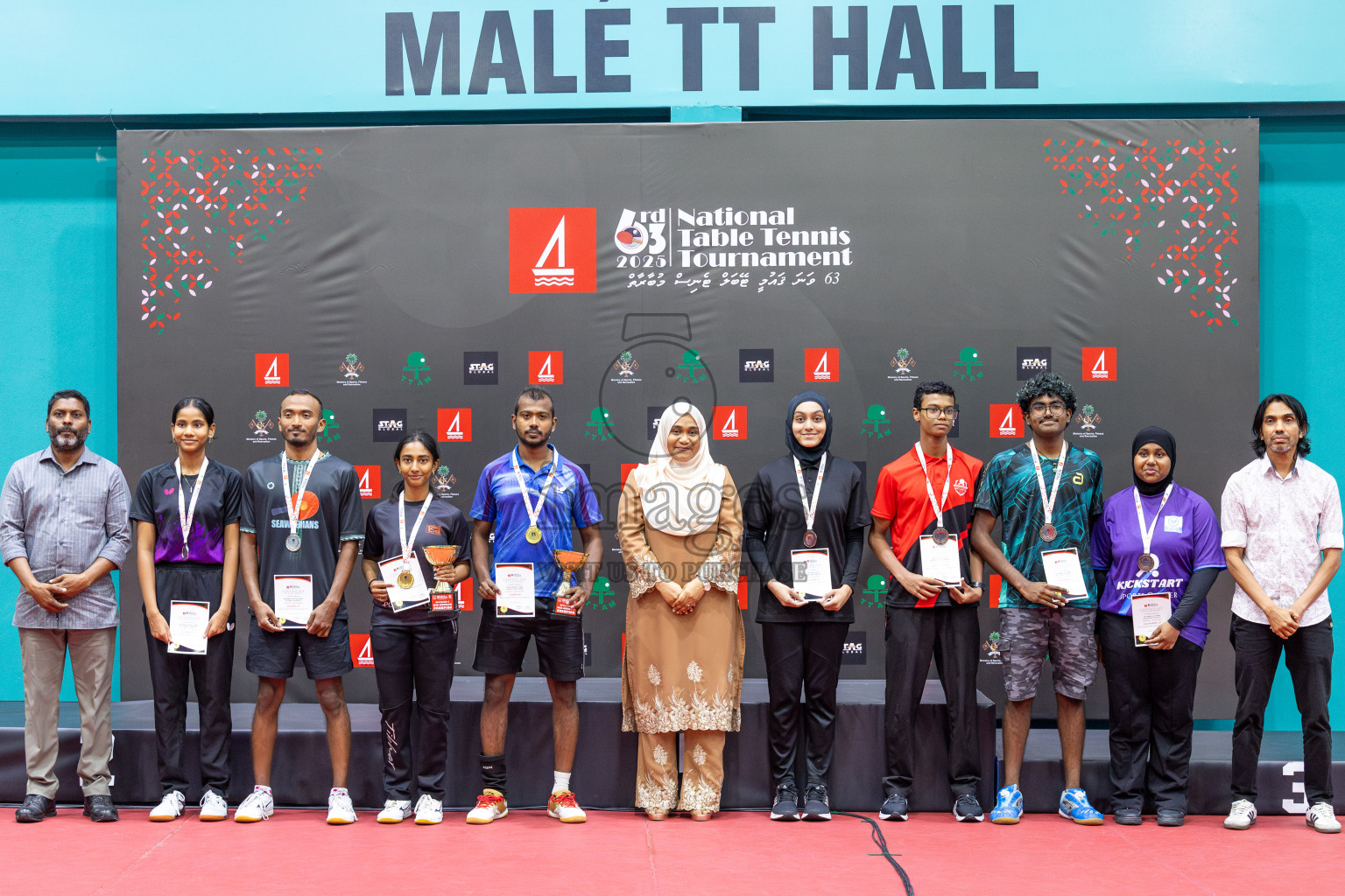 Day 6 of BML 63rd National Table Tennis Tournament 2025 was held on Saturday, 30th August 2025 in Male' TT Hall, Male', Maldives.
Photos: Ismail Thoriq / images.mv