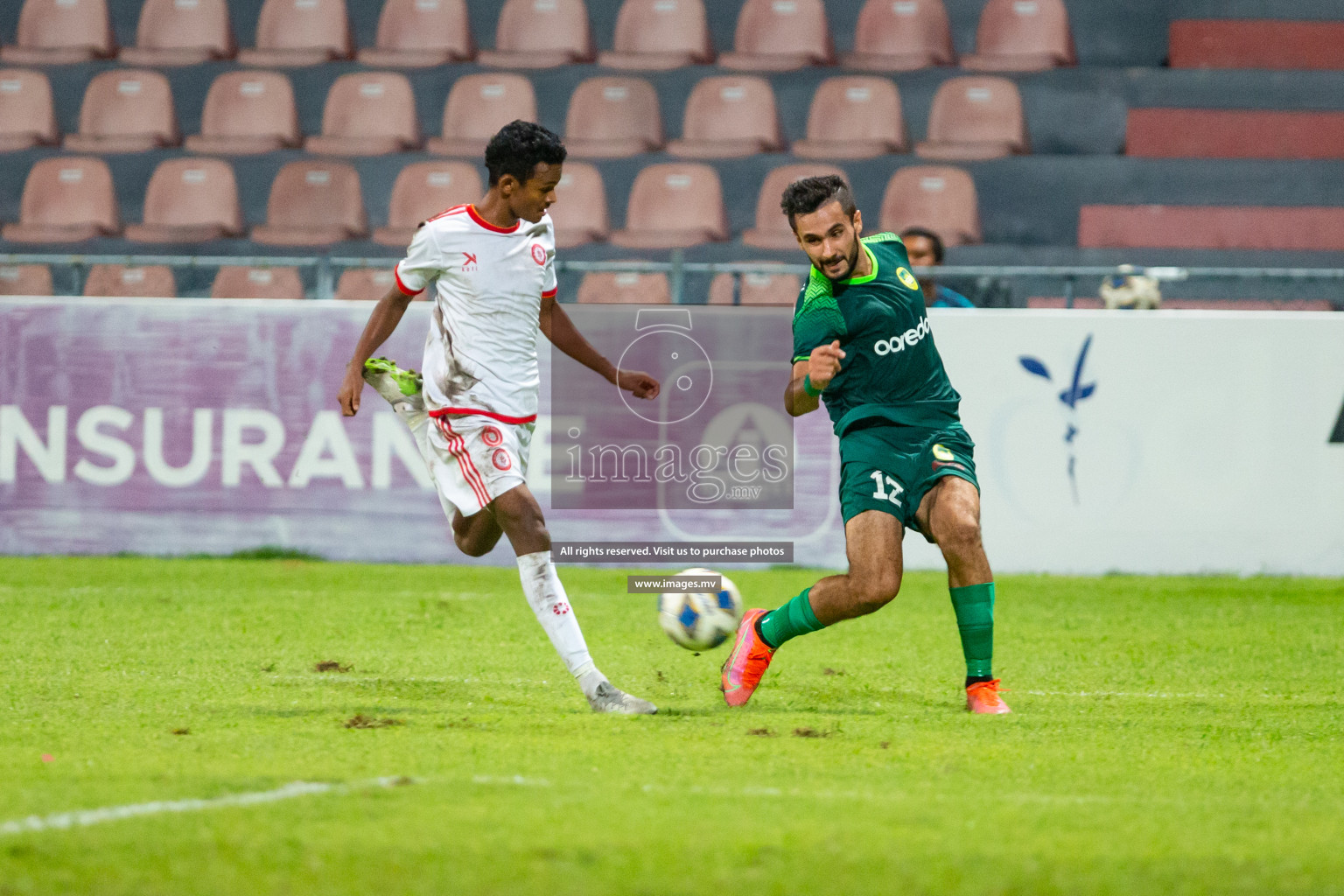 Maziya Sports & Recreation vs Buru Sports Club in President's Cup 2023, held on 20 April 2023 in National Football Stadium, Male', Maldives Photos: Hassan Simah, Mohamed Mahfooz