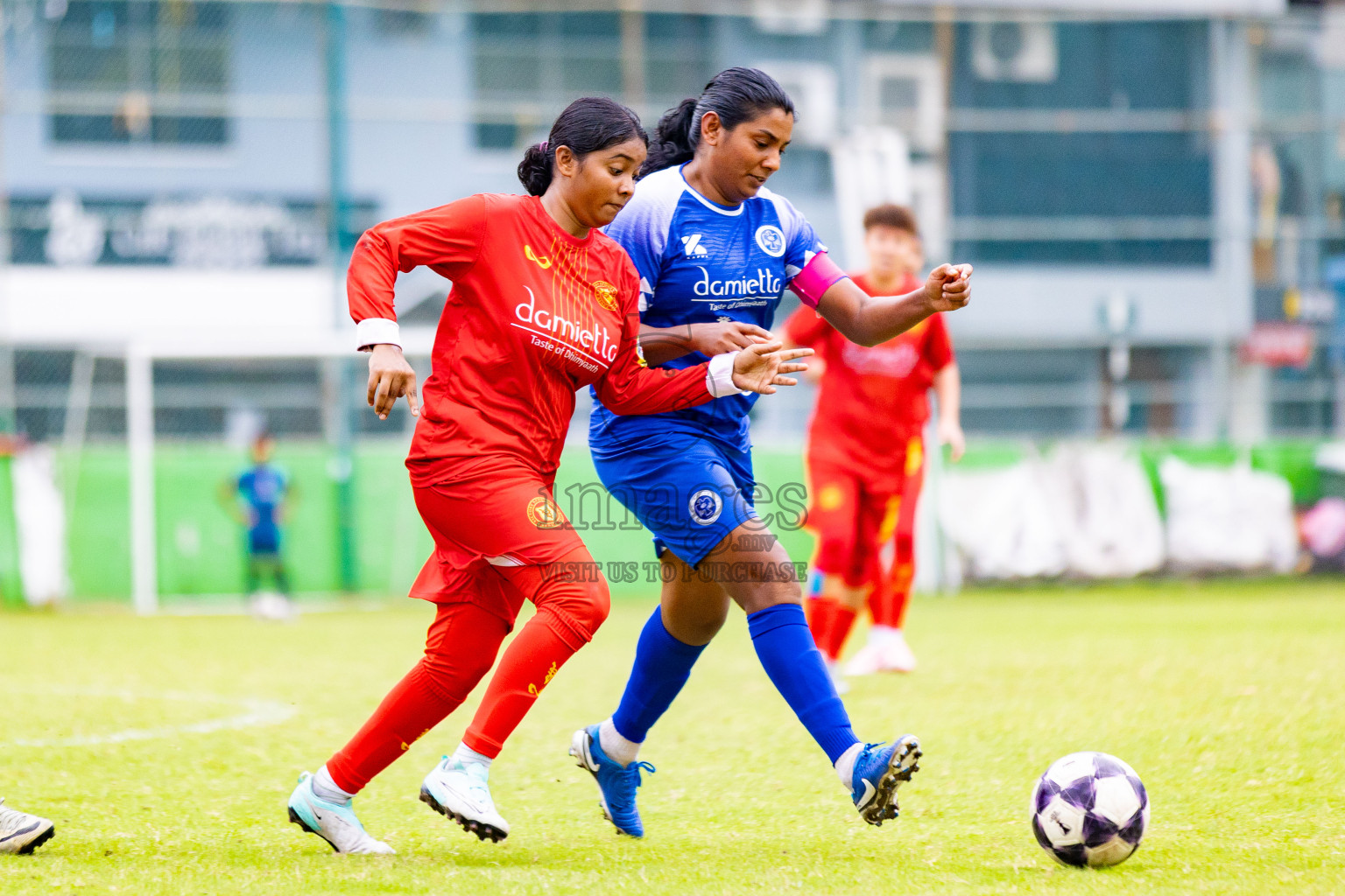 FAM Women’s League 2025 held in Henveiru Football ground, Male', Maldives on Friday, 12th December 2025. Photos: Areef Adam / Images.mv