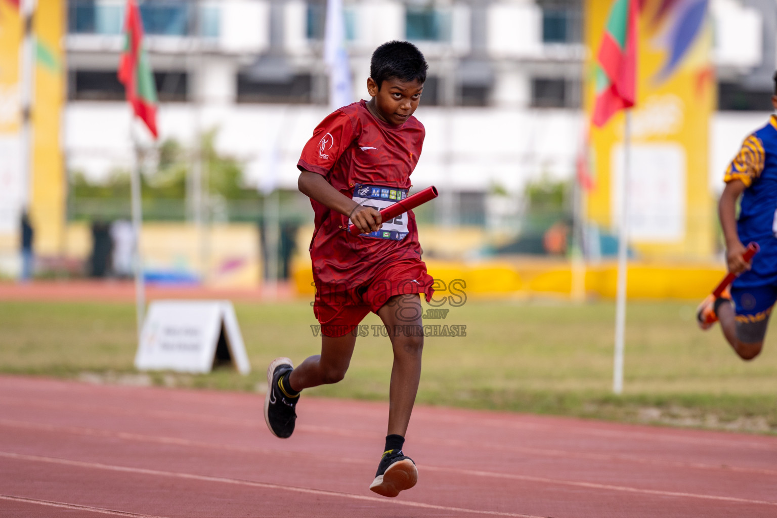 Day 5 of MWSC Interschool Athletics Championships 2024 held in Hulhumale Running Track, Hulhumale, Maldives on Wednesday, 13th November 2024. Photos by: Ismail Thoriq / Images.mv