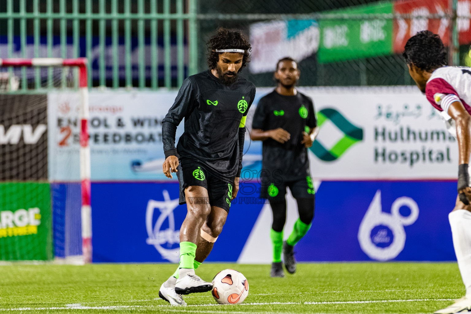 Kulhivaru Vuzara Club vs RRC in Kings Cup of Club Maldives Cup 2025 held in Rehendi Futsal Ground, Hulhumale', Maldives on Monday, 1st September 2025. Photos: Areef, Yasna / images.mv