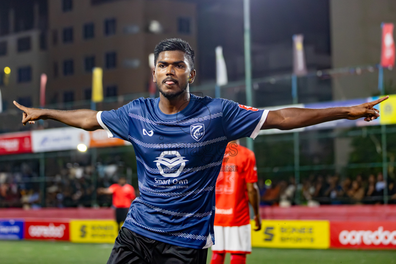 K. Gaafaru VS B. Eydhafushi on Day 36 of Golden Futsal Challenge 2024 was held on Wednesday, 21st February 2024, in Hulhumale', Maldives 
Photos: Hassan Simah/ images.mv