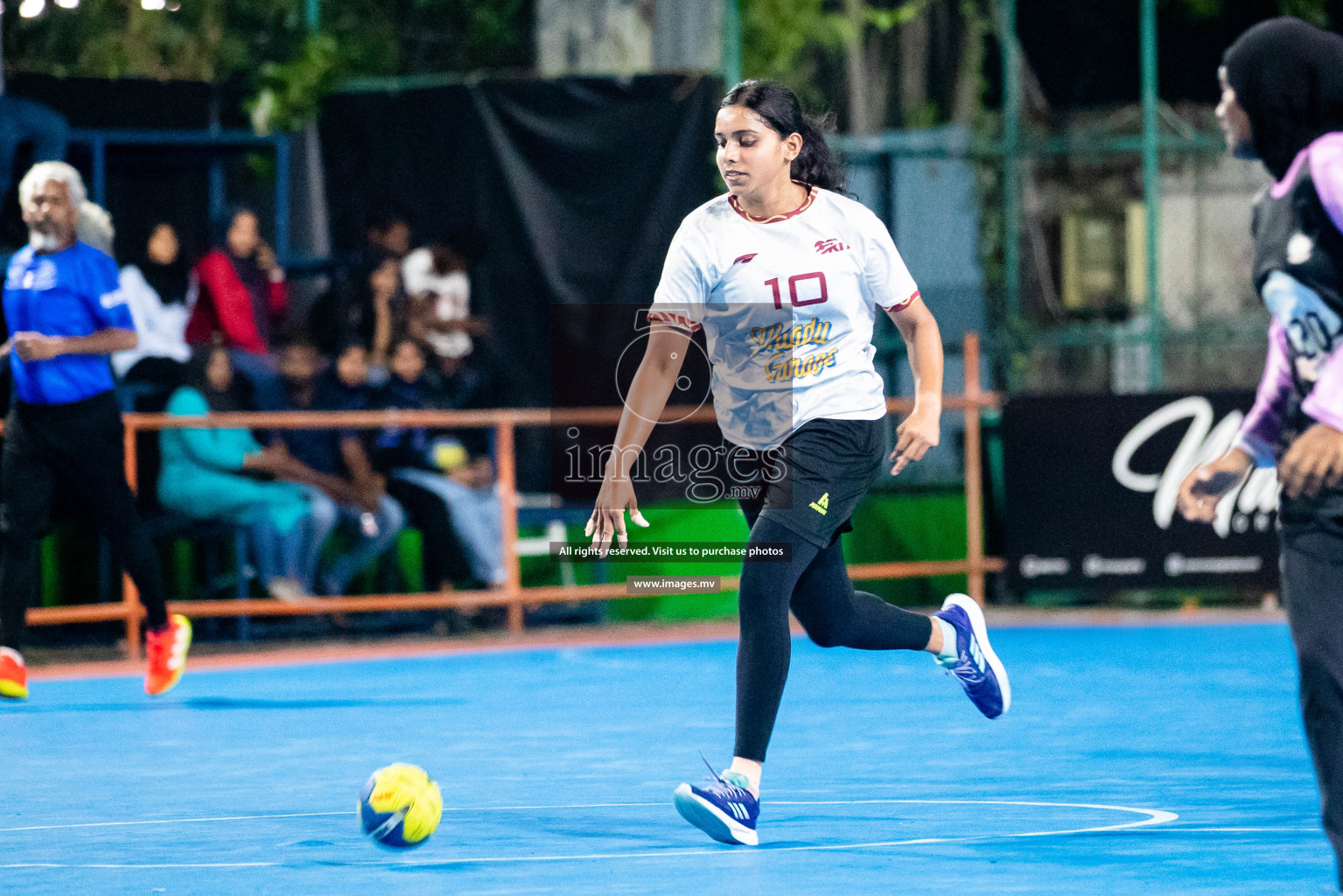 Day 5 of 6th MILO Handball Maldives Championship 2023, held in Handball ground, Male', Maldives on Friday, 24th May 2023 Photos: Shuu Abdul Sattar/ Images.mv