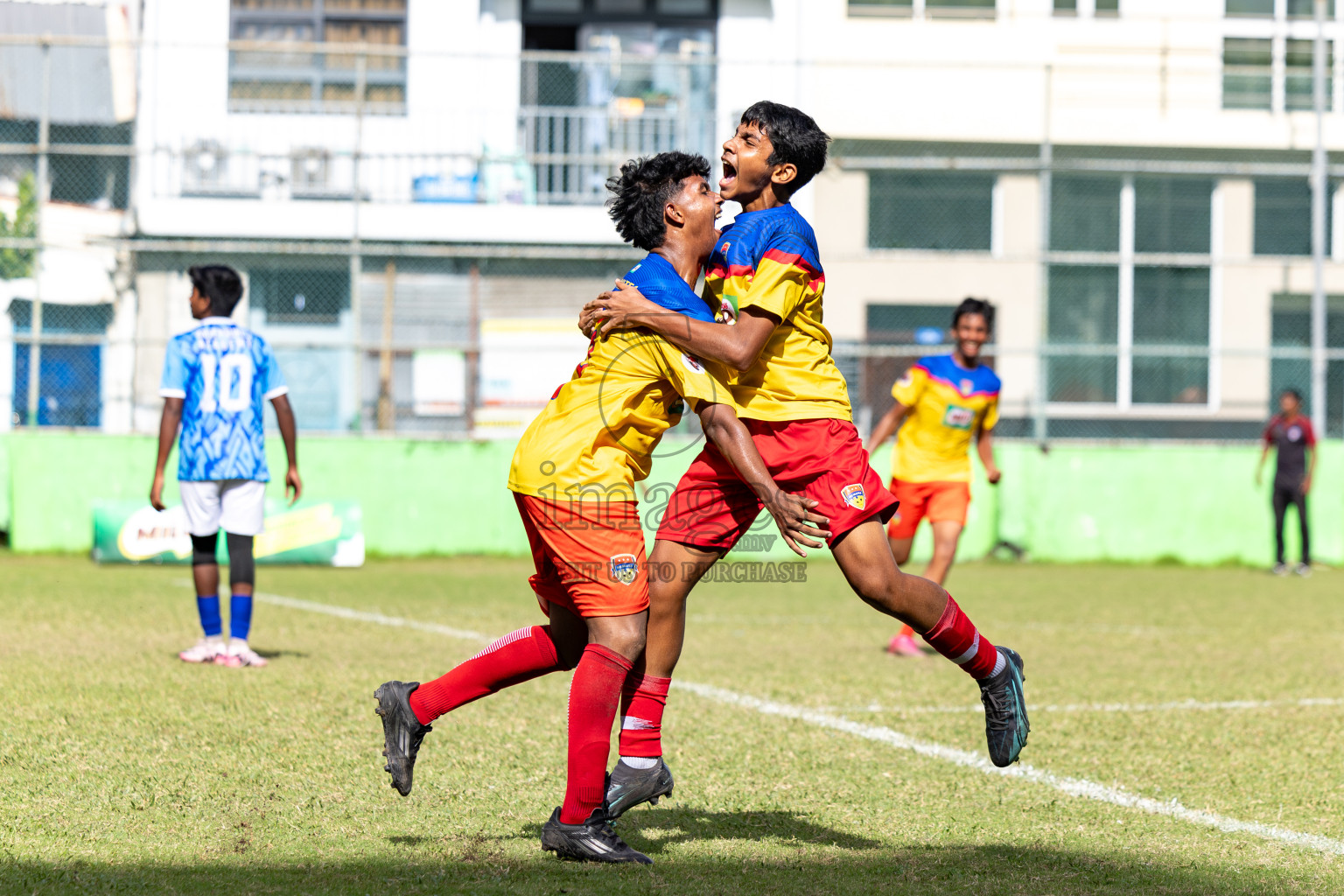 Day 4 of MILO Academy Championship 2024 (U-14) was held in Henveyru Stadium, Male', Maldives on Sunday, 3rd November 2024. 
Photos: Hassan Simah / Images.mv