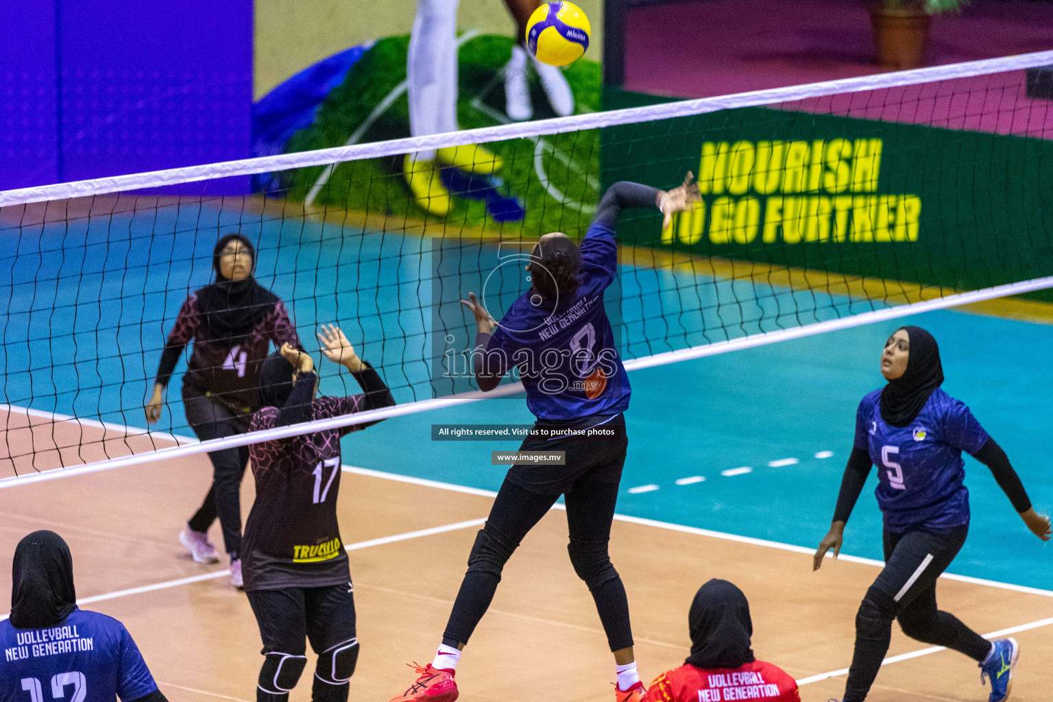 Volleyball Association Cup 2022-Women's Division-Match Day 4 was held in Male', Maldives on Friday, 27th May 2022 at Social Center Indoor Hall. Photos By: Ismail Thoriq/images.mv