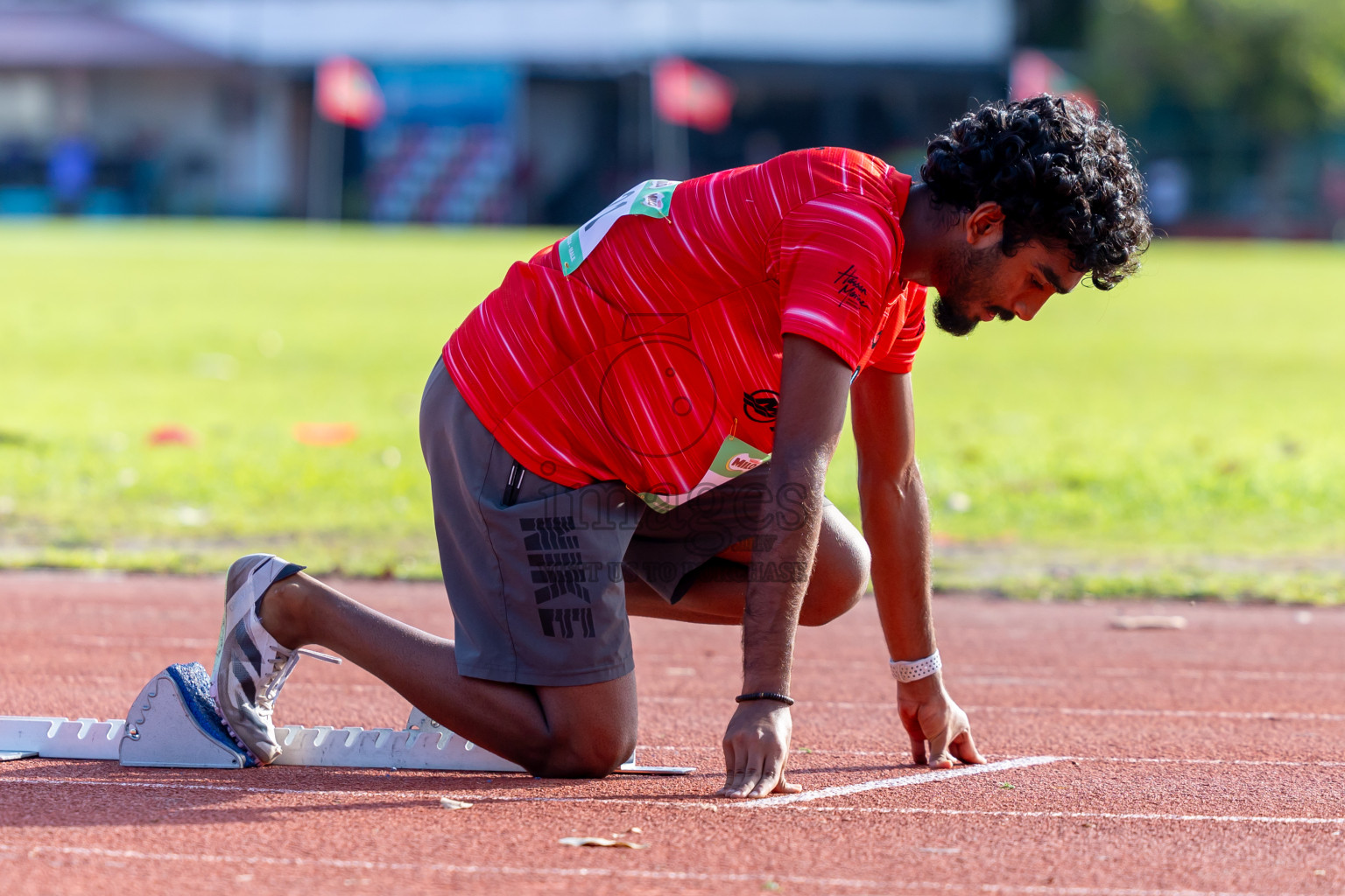 Day 1 of 33rd National Athletics Championship was held in Ekuveni Track at Male', Maldives on Thursday, 5th September 2024. Photos: Nausham Waheed / images.mv