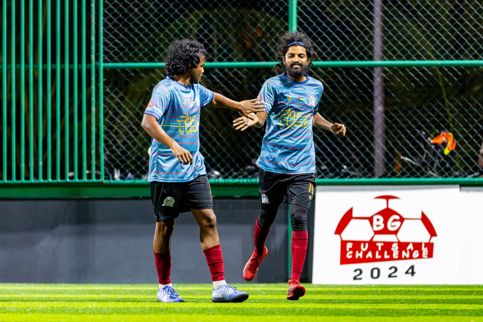 BG New Generation vs Escolar FC in Day 7 of BG Futsal Challenge 2024 was held on Monday, 18th March 2024, in Male', Maldives Photos: Nausham Waheed / images.mv