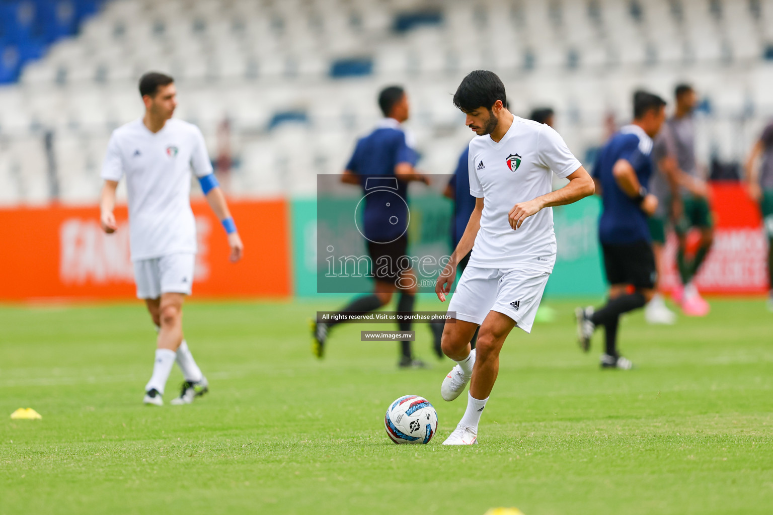 Pakistan vs Kuwait in SAFF Championship 2023 held in Sree Kanteerava Stadium, Bengaluru, India, on Saturday, 24th June 2023. Photos: Nausham Waheed, Hassan Simah / images.mv