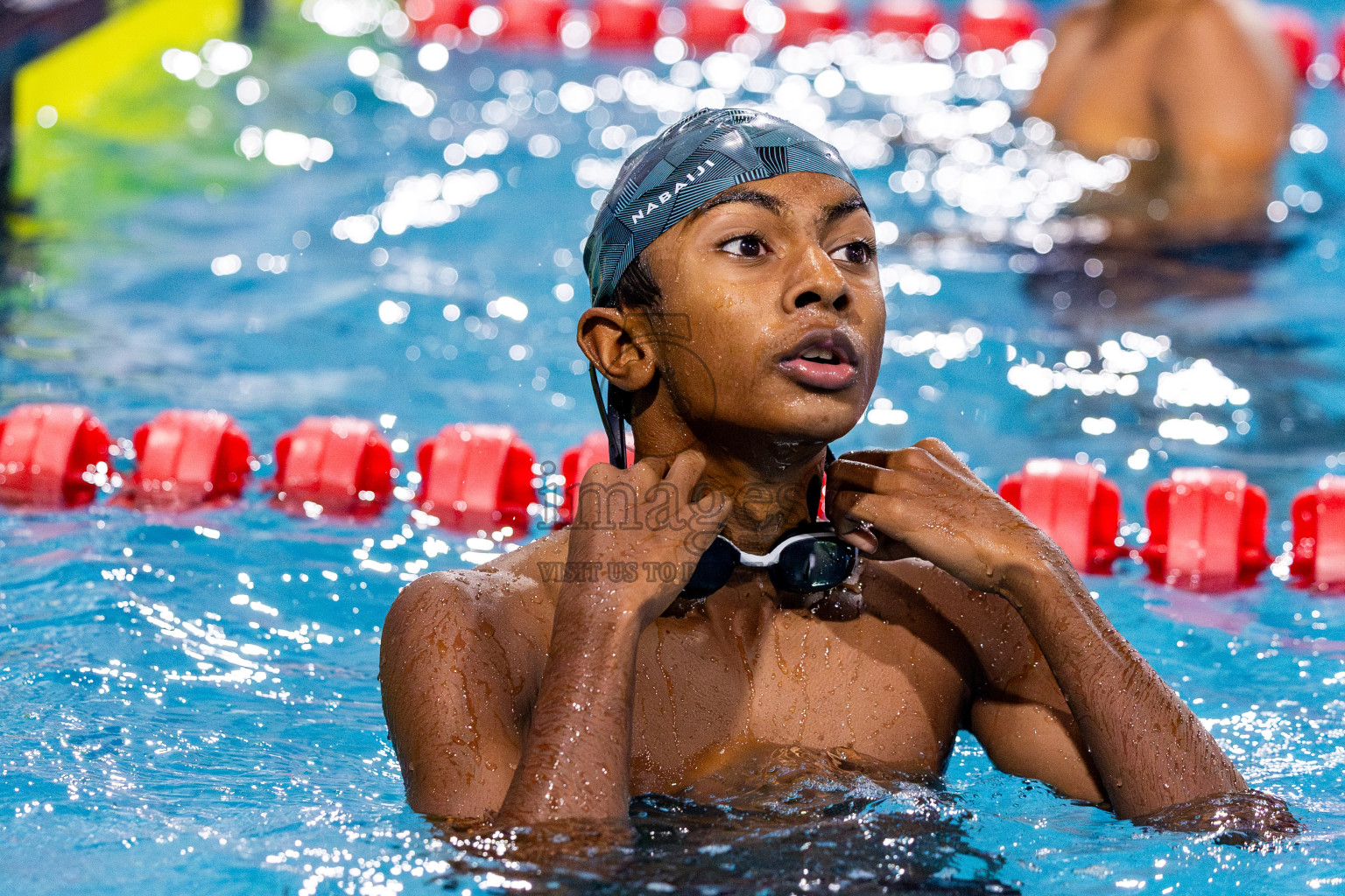 Day 3 of National Swimming Competition 2024 held in Hulhumale', Maldives on Sunday, 15th December 2024. Photos: Nausham Waheed/ images.mv