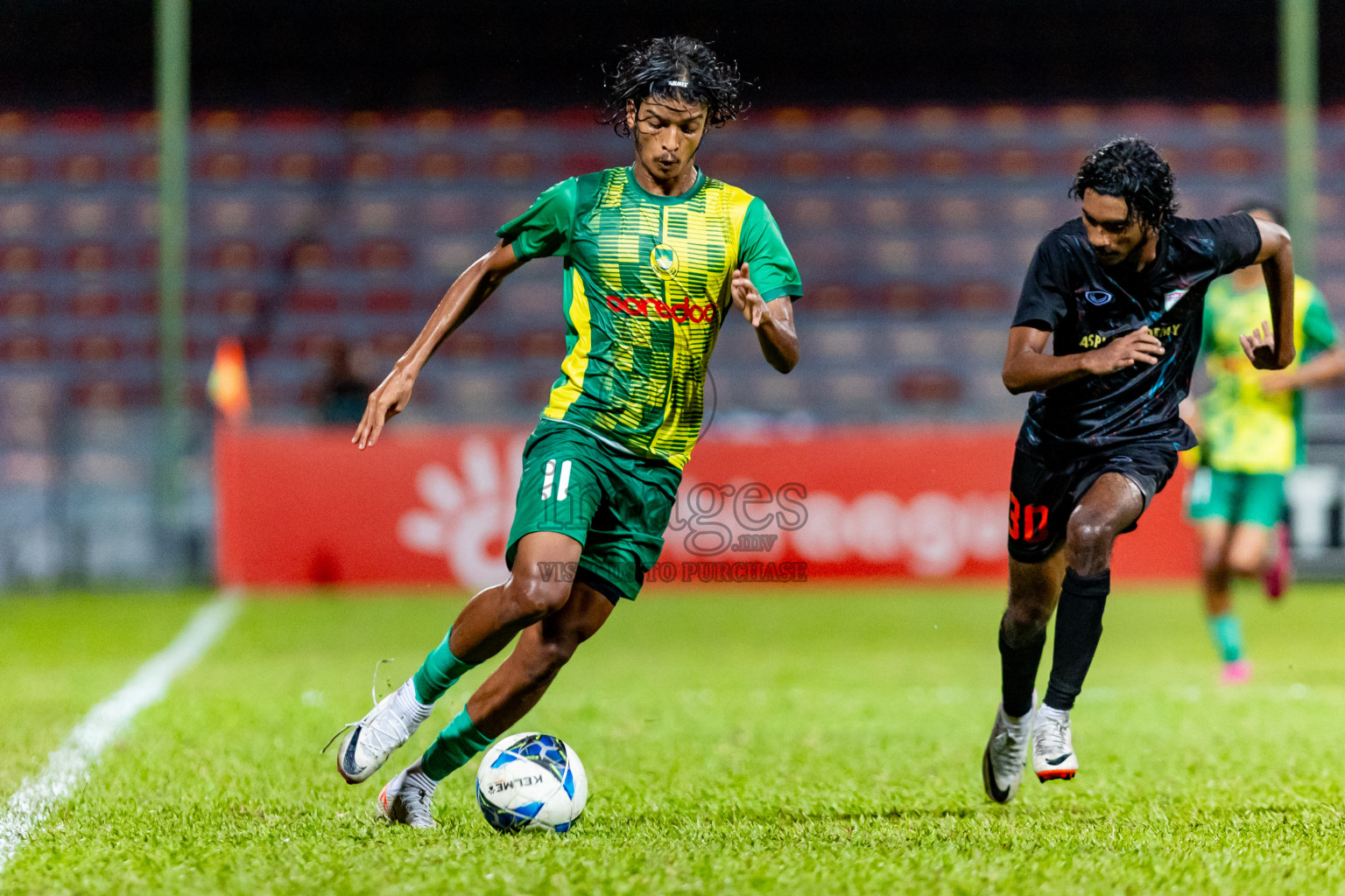 Maziya SRC vs Club Eagles in Day 4 of Under 19 Youth Championship 2024 was held at National Stadium in Male', Maldives on Thursday, 13th June 2024. Photos: Nausham Waheed / images.mv