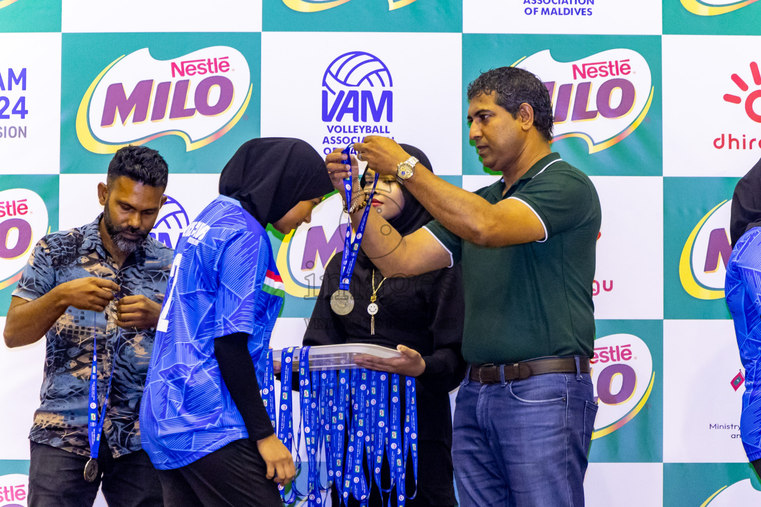 Final of Women's Division of Milo VAM Cup 2024 held in Male', Maldives on Saturday, 13th July 2024 at Social Center Indoor Hall Photos By: Nausham Waheed / images.mv