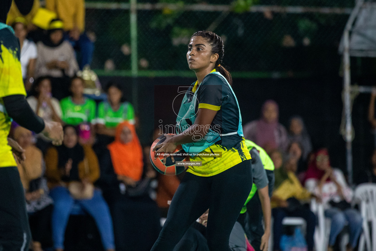 Final of 20th Milo National Netball Tournament 2023, held in Synthetic Netball Court, Male', Maldives on 11th June 2023 Photos: Nausham Waheed/ Images.mv