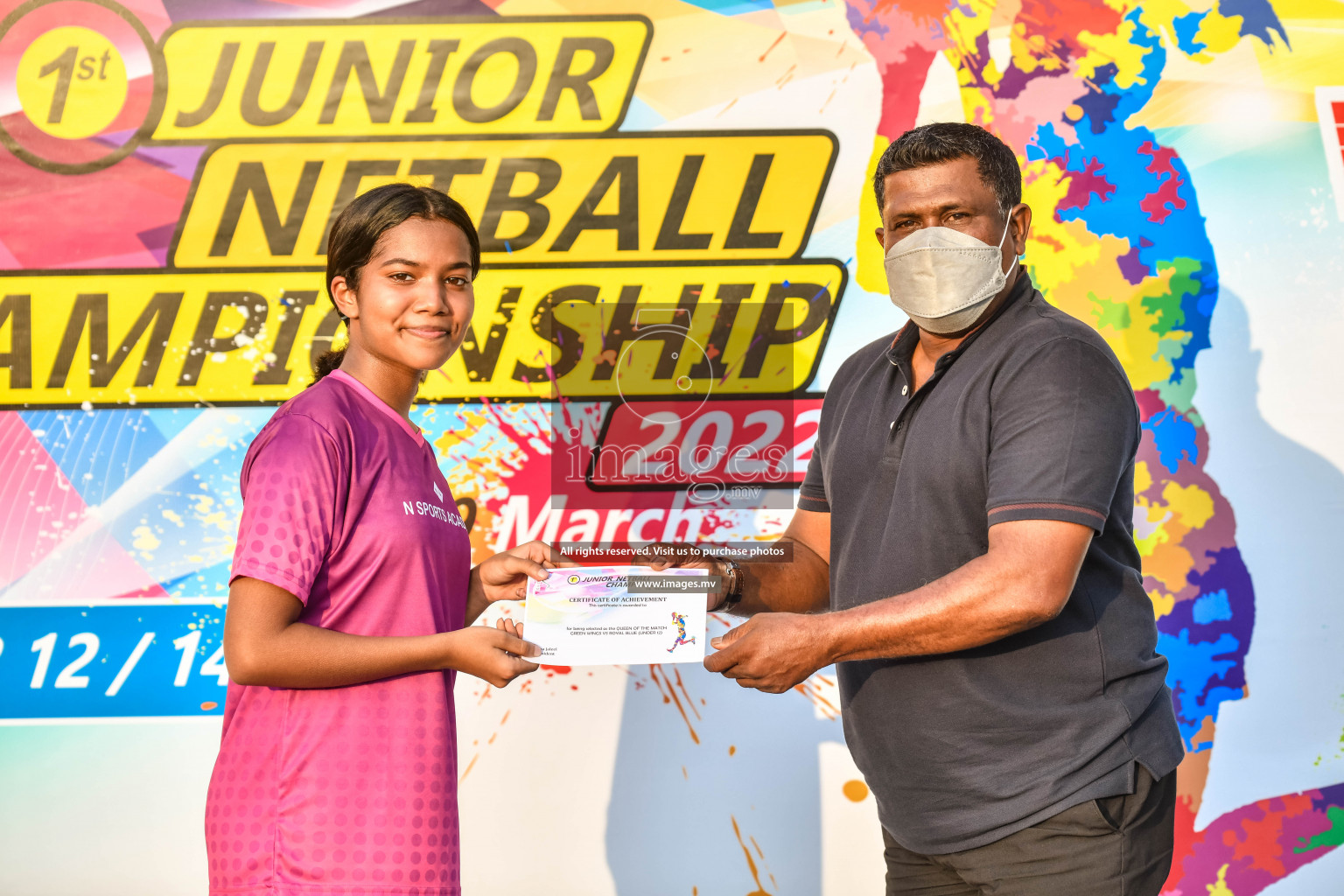 Day2  of Junior Netball Championship 2022 on 5 March 2022 held in Male', Maldives. Photos by Nausham Waheed.