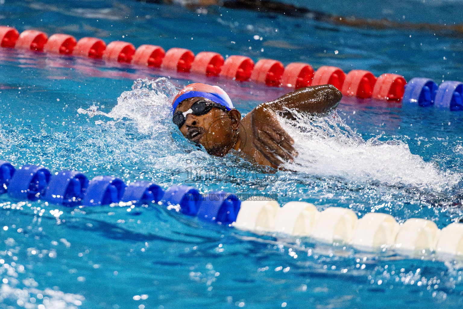 Day 5 of National Swimming Competition 2024 held in Hulhumale', Maldives on Tuesday, 17th December 2024. Photos: Hassan Simah / images.mv