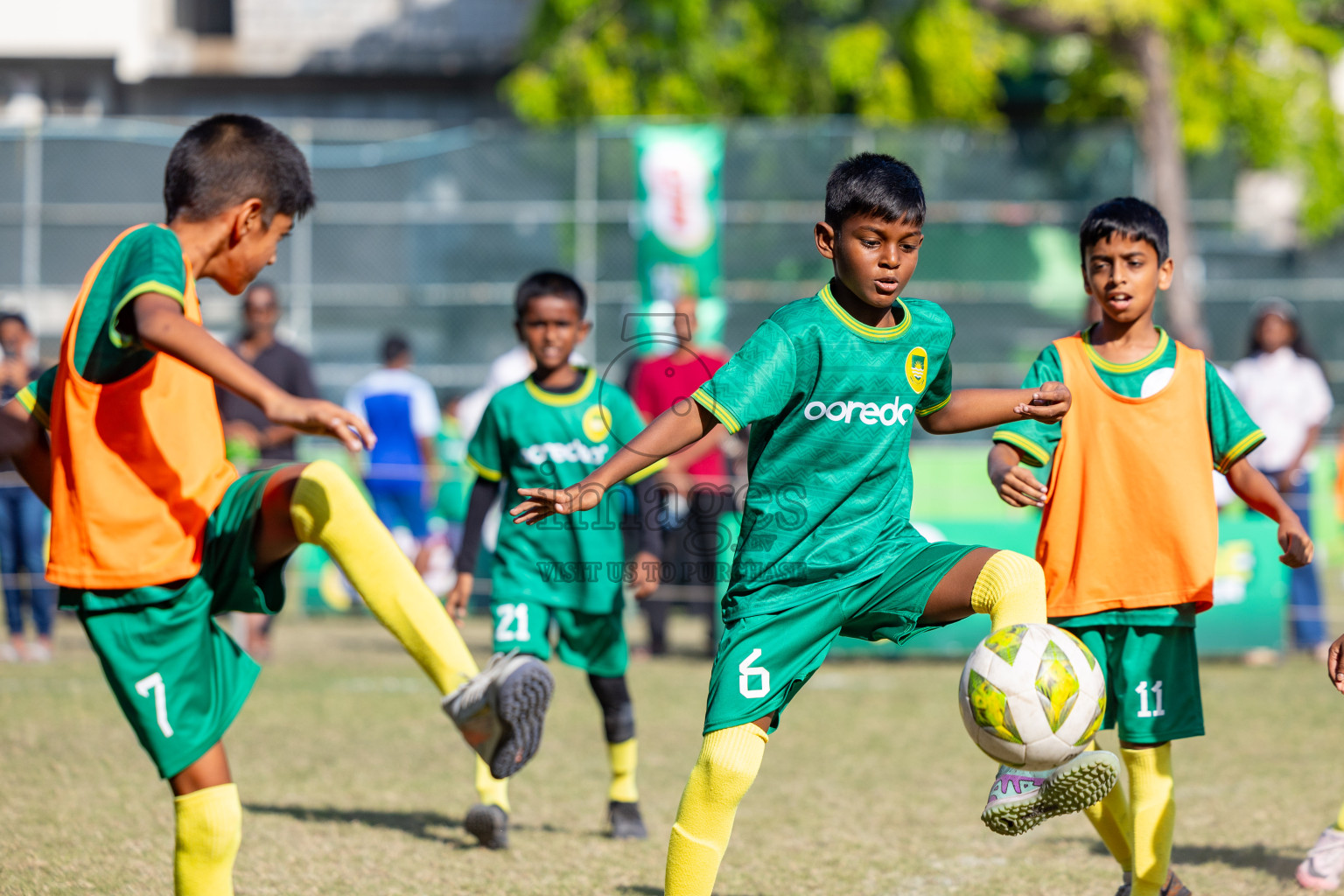 Day 2 of MILO Academy Championship 2025 was held on Friday, 14th February 2025 in Henveiru Stadium. 
Photos: Hassan Simah / Images.mv
