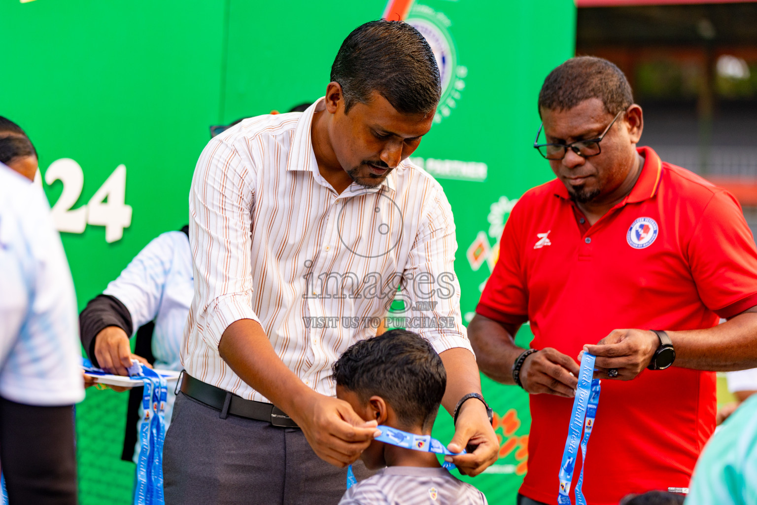 Day 2 of MILO Kids Football Fiesta was held at National Stadium in Male', Maldives on Saturday, 24th February 2024.