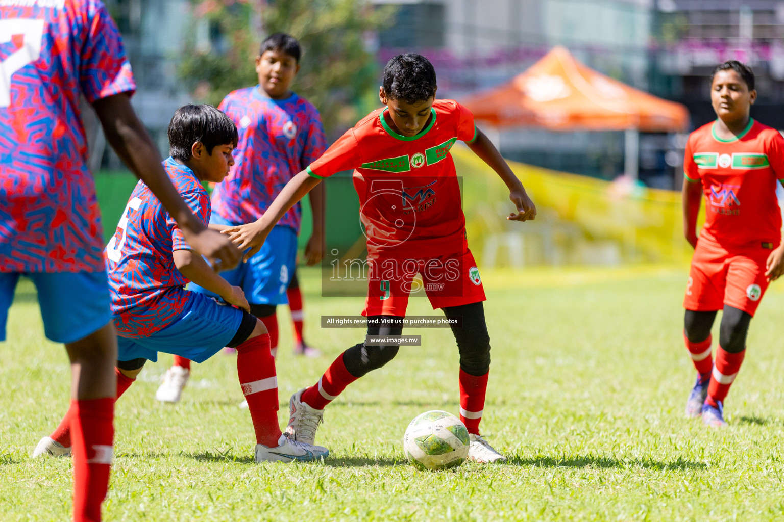 Day 1 of MILO Academy Championship 2023 (U12) was held in Henveiru Football Grounds, Male', Maldives, on Friday, 18th August 2023.