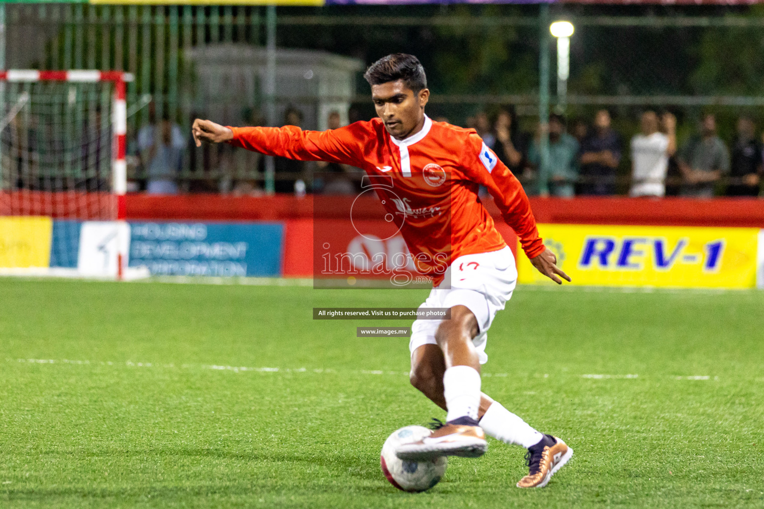 HA. Vashafaru vs HA. Utheemu in Day 6 of Golden Futsal Challenge 2023 on 10 February 2023 in Hulhumale, Male, Maldives