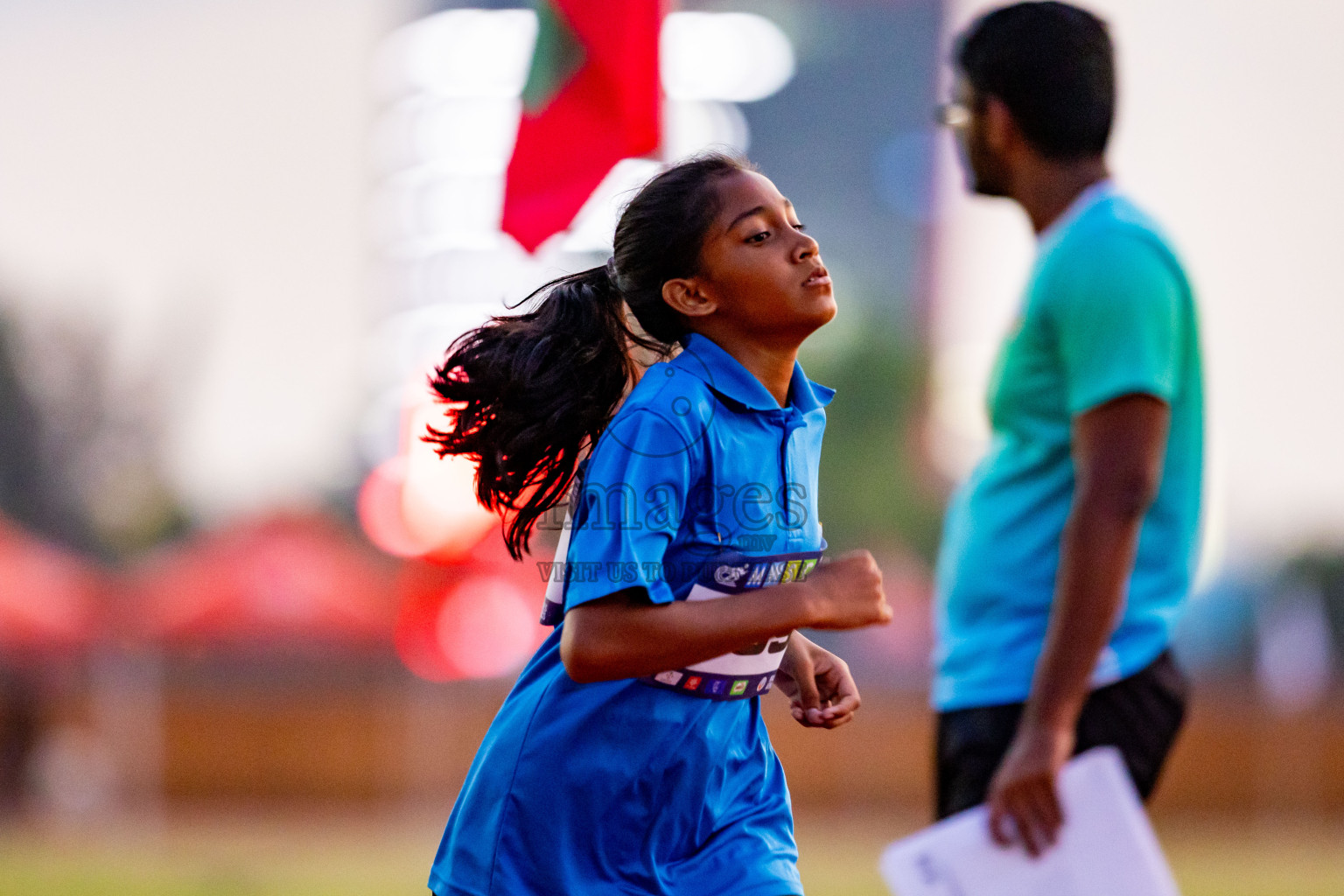 Day 5 of MWSC Interschool Athletics Championships 2024 held in Hulhumale Running Track, Hulhumale, Maldives on Wednesday, 13th November 2024. Photos by: Nausham Waheed / Images.mv