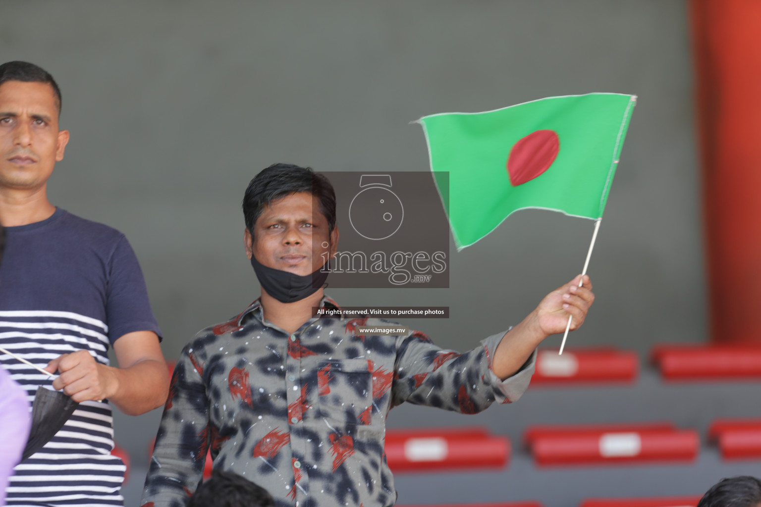 Bangladesh vs India in SAFF Championship 2021 held on 1st October 2021 in Galolhu National Stadium, Male', Maldives