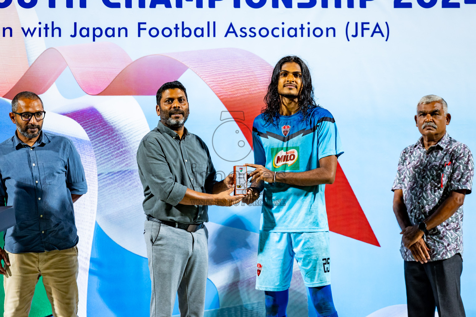 Super United Sports vs TC Sports Club in the Final of Under 19 Youth Championship 2024 was held at National Stadium in Male', Maldives on Monday, 1st July 2024. Photos: Nausham Waheed / images.mv