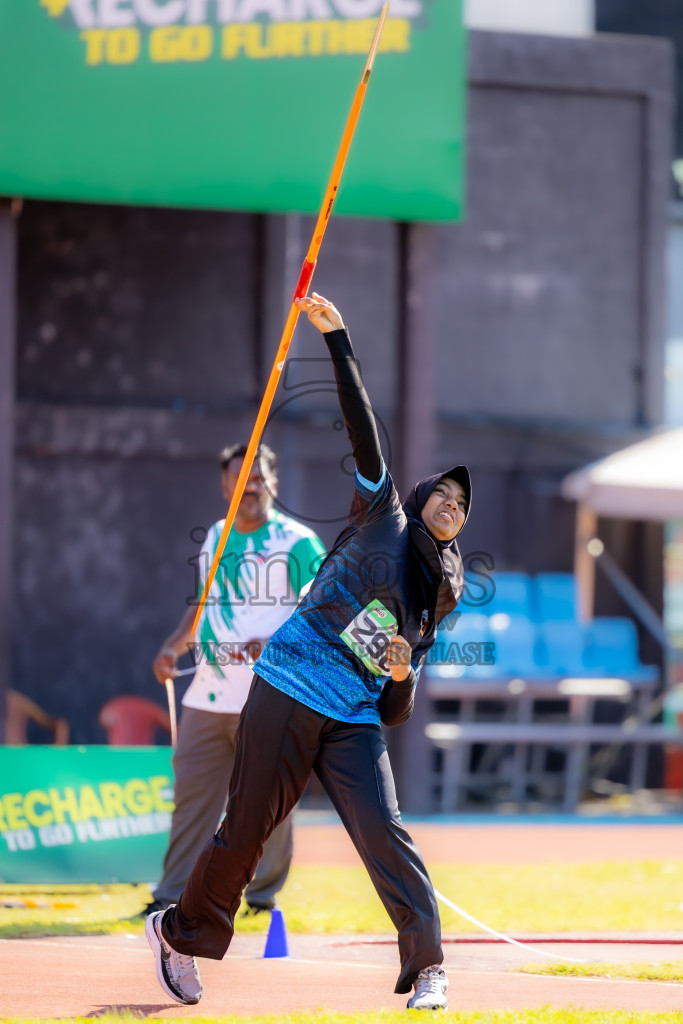 Day 1 of 12th Milo Association Championships was held in Ekuveni Track at Male', Maldives on Thursday, 24th April 2025. Photos: Nausham Waheed  / images.mv