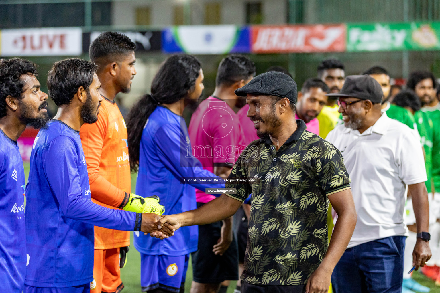 HA. Filladhoo vs HA. Thakandhoo in Day 6 of Golden Futsal Challenge 2023 on 10 February 2023 in Hulhumale, Male, Maldives