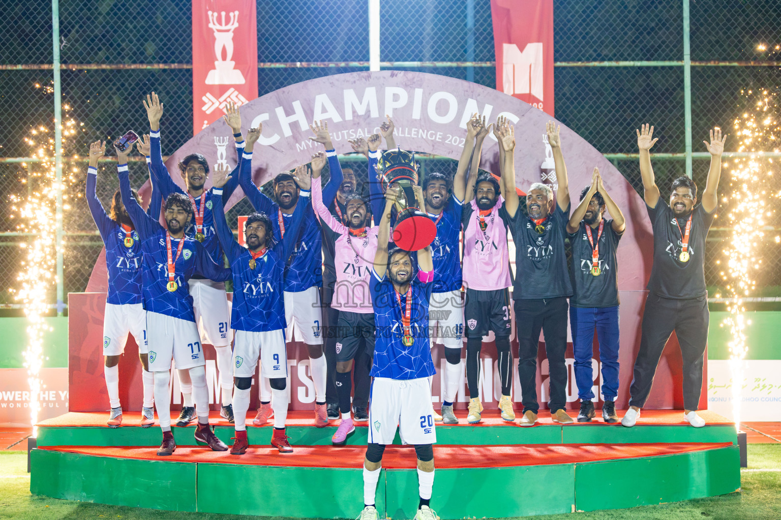 Finals of NMC - MYM Futsal Challenge 2026 held in N. Miladhoo, Maldives on Sunday, 30th August 2026. Photos By: Mohamed Shavir Rasheed / images.mv
