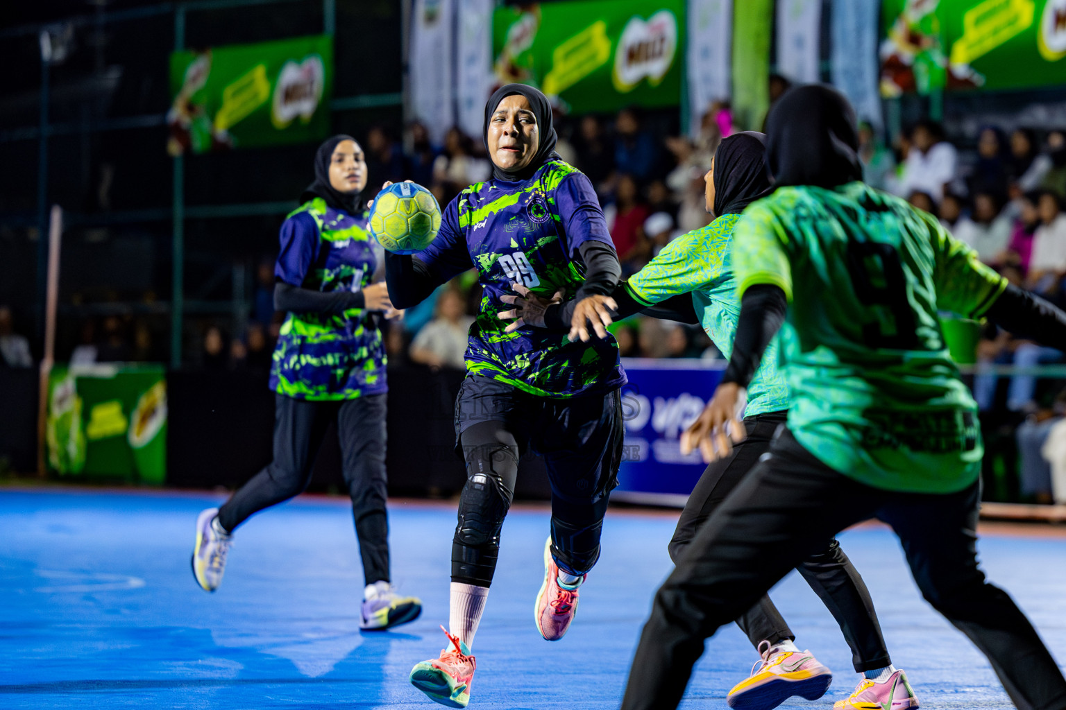 1st Division Final of 8th Inter-Office/Company Handball Tournament 2024, held in Handball ground, Male', Maldives on Tuesday, 11th September 2024 Photos: Nausham Waheed/ Images.mv