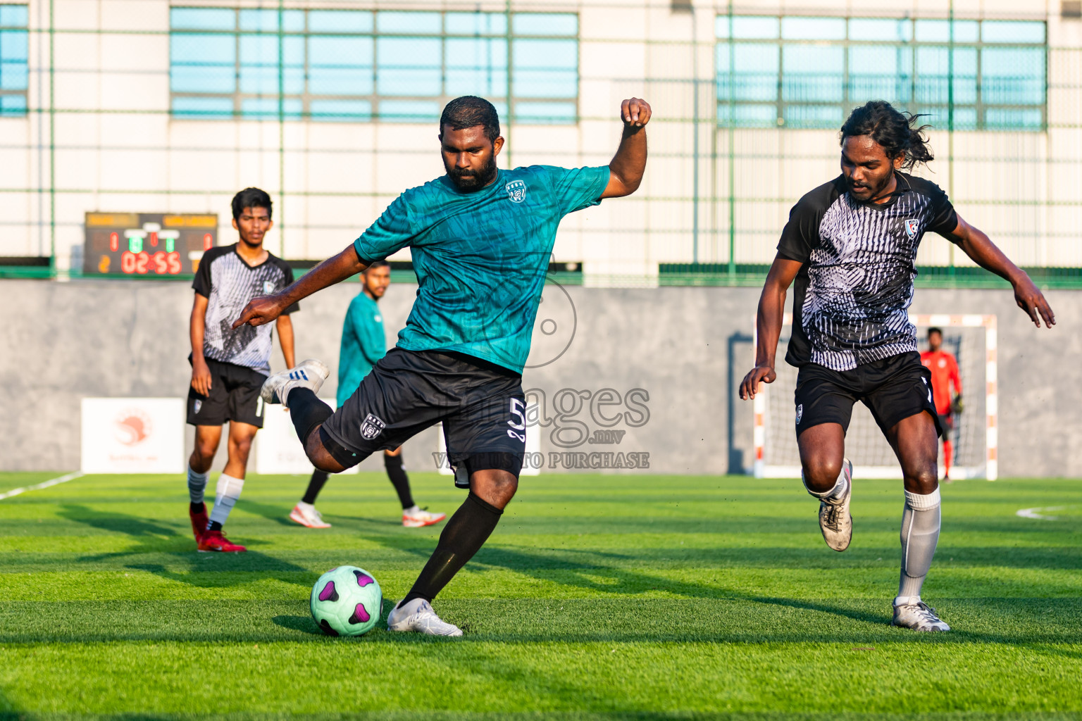 Club PK vs Green Lakers in Day 3 of BG Futsal Challenge 2024 was held on Thursday, 14th March 2024, in Male', Maldives Photos: Nausham Waheed / images.mv