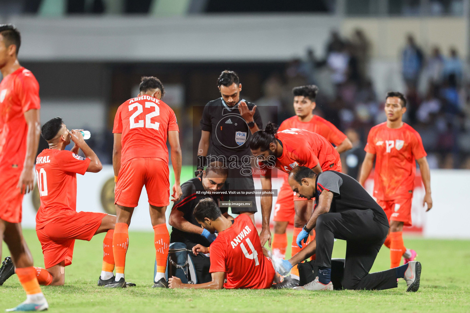 Kuwait vs India in the Final of SAFF Championship 2023 held in Sree Kanteerava Stadium, Bengaluru, India, on Tuesday, 4th July 2023. Photos: Nausham Waheed / images.mv