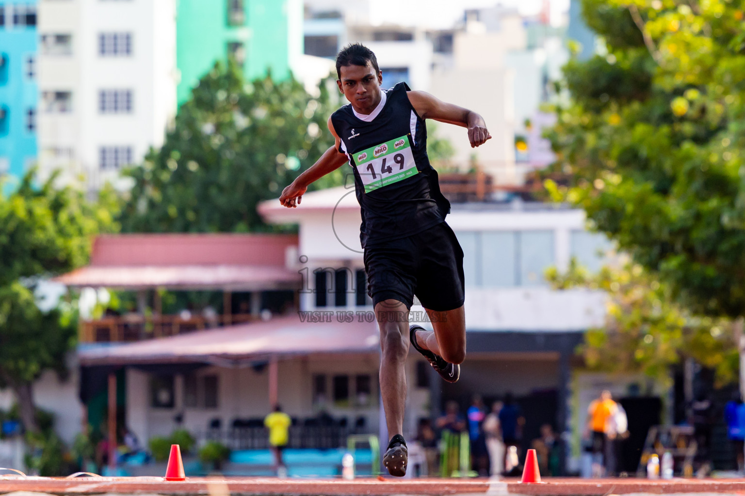 Day 1 of National Athletics Championship 2025 was held at Ekuveni Running Ground in Male', Maldives on Thursday, 14th August 2025. Photos: Nausham Waheed / images.mv