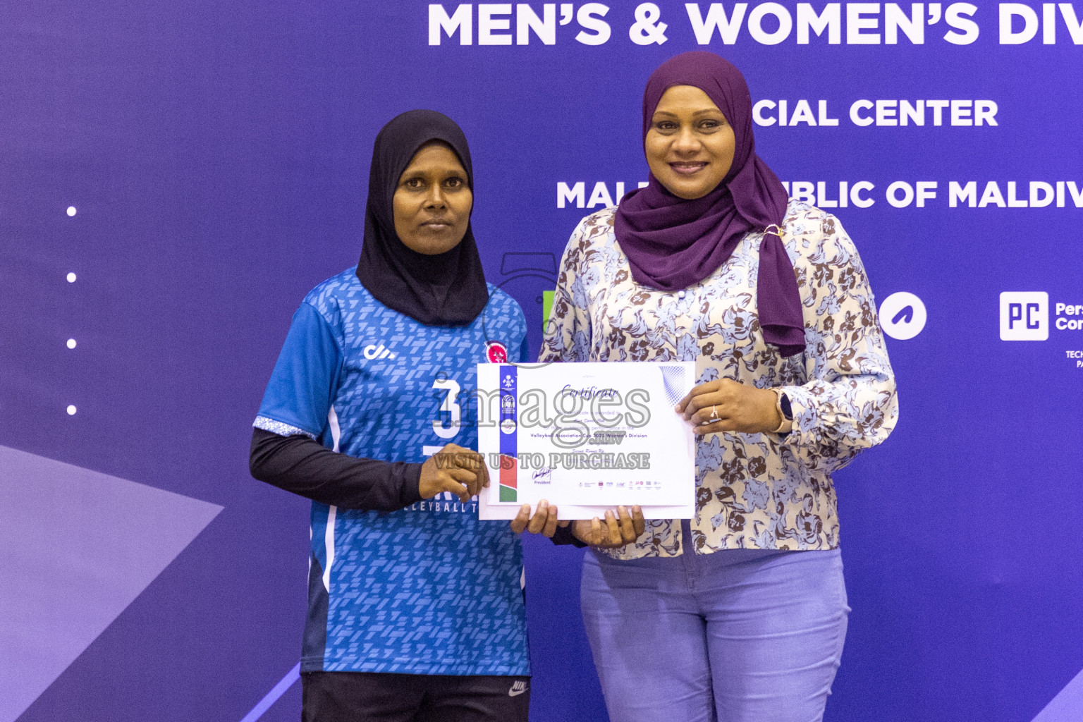 Final of Women's Division of Volleyball Association Cup 2023 held in Male', Maldives on Monday, 25th December 2023 at Social Center Indoor Hall Photos By: Nausham Waheed /images.mv