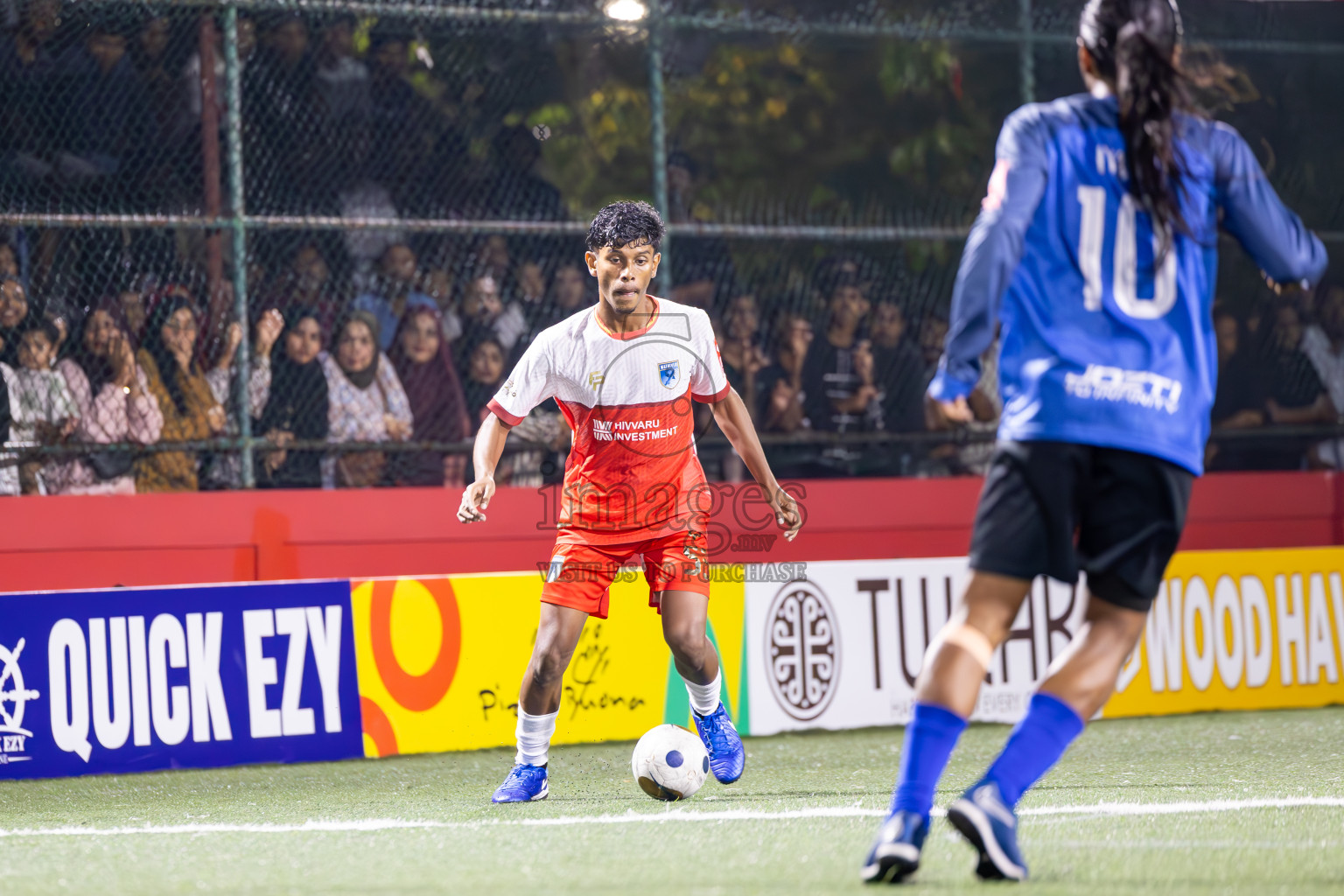 AA Mathiveri vs AA Rasdhoo in Day 15 of Golden Futsal Challenge 2025 was held on Sunday, 19th January 2025, in Hulhumale', Maldives. Photos: Ismail Thoriq / images.mv