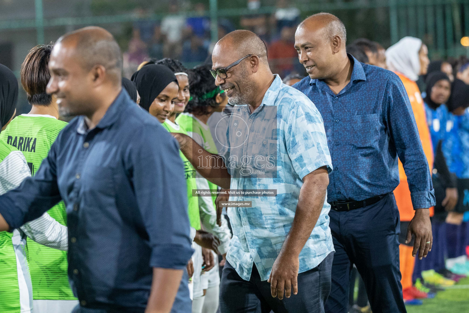 orts Limited vs WAMCO - in the Finals 18/30 Women's Futsal Fiesta 2021 held in Hulhumale, Maldives on 18 December 2021. Photos by Shuu Abdul Sattar