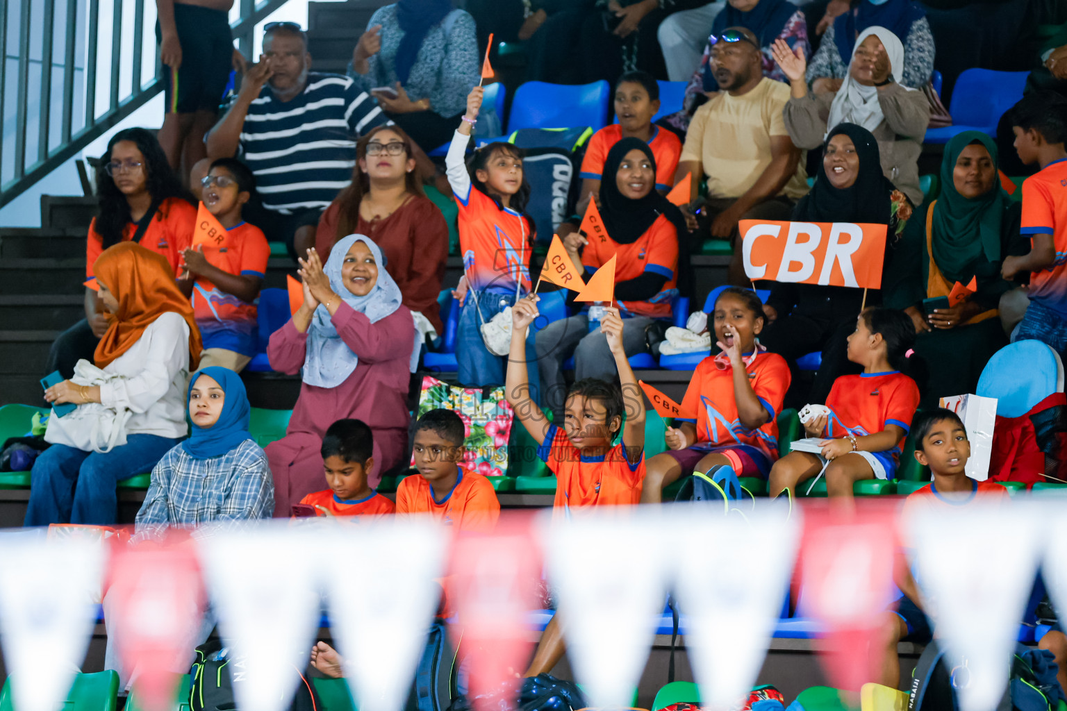 Day 4 of BML 6th National Kids Swimming Kids Festival 2025 held in Hulhumale', Maldives on Thursday, 6th November 2024. 
Photos: Hassan Simah / images.mv